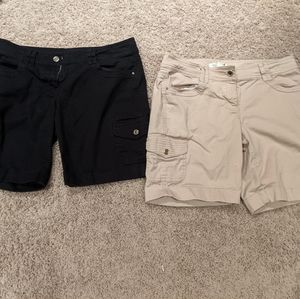 White House Black Market shorts (2 pairs) size 6